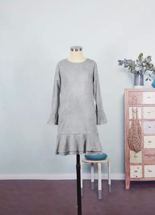 Grey Mini Dress