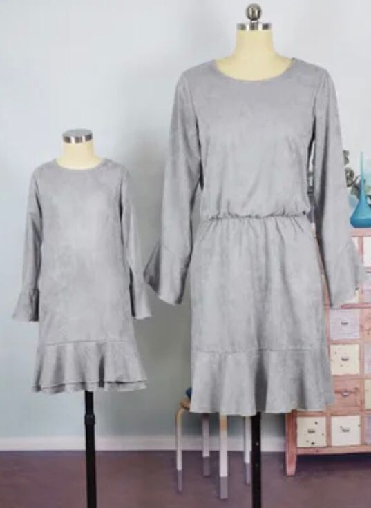 Grey Mini Dress