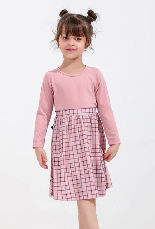 Pink Waist Tie Up Midi Dress MD