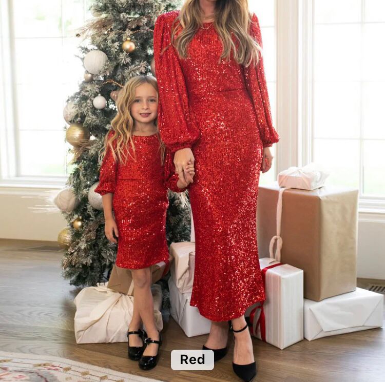Sequenced Party Long Dress
