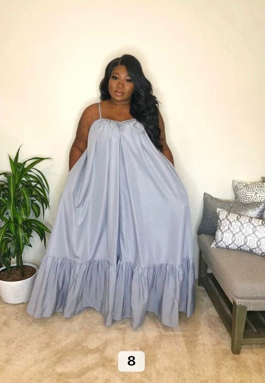Boho Spaghetti Strap Dress