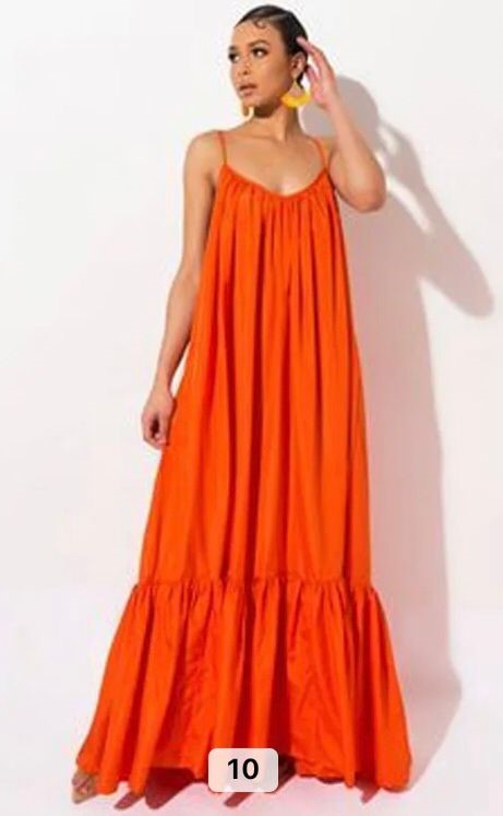 Boho Spaghetti Strap Dress