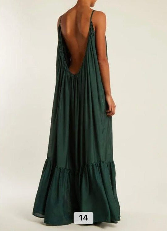 Boho Spaghetti Strap Dress